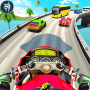 交通摩托英豪游戏(Highway Bike Racing Traffic Moto Racer)