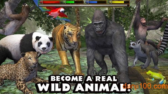 丛林动物模拟器中文版