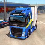 欧洲高速公路重型拖车
